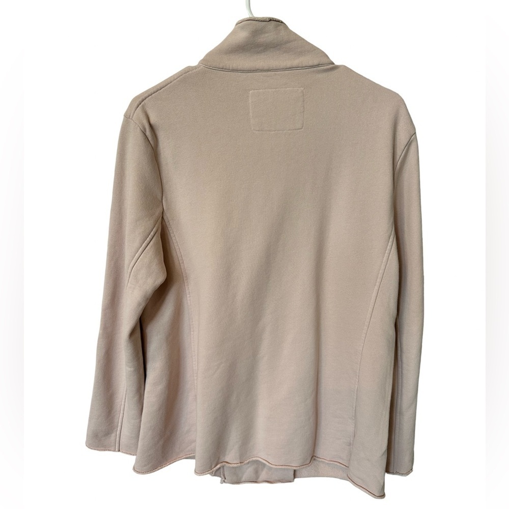 Frank & Eileen NWOT Belfast Sweatshirt Peacoat Taupe Size S - Picture 2 of 5